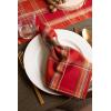 imageDII Autumn Pumpkin Spice Kitchen Collection FallThanksgiving Cotton Table Dcor Tablecloth 70quot Round Orange PlaidOrange Plaid