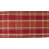 imageDII Autumn Pumpkin Spice Kitchen Collection FallThanksgiving Cotton Table Dcor Tablecloth 70quot Round Orange PlaidOrange Plaid