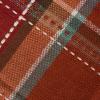 imageDII Autumn Pumpkin Spice Kitchen Collection FallThanksgiving Cotton Table Dcor Tablecloth 70quot Round Orange PlaidOrange Plaid