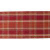 imageDII Autumn Pumpkin Spice Kitchen Collection FallThanksgiving Cotton Table Dcor Tablecloth 70quot Round Orange PlaidOrange Plaid