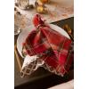 imageDII Autumn Pumpkin Spice Kitchen Collection FallThanksgiving Cotton Table Dcor Tablecloth 70quot Round Orange PlaidOrange Plaid