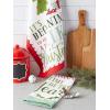 imageDII Christmas Fun Collection Printed Dishtowel Set 18x28 North Pole 3 PieceHoliday Sayings