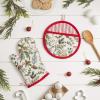 imageDII Christmas Kitchen Accessories ampamp Dcor Gift Set Pot Holder ampamp Dish Towels O Christmas Tree 3 PieceHoliday Sprigs