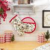 imageDII Christmas Kitchen Accessories ampamp Dcor Gift Set Pot Holder ampamp Dish Towels O Christmas Tree 3 PieceHoliday Sprigs