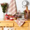 imageDII Christmas Kitchen Accessories ampamp Dcor Gift Set Pot Holder ampamp Dish Towels O Christmas Tree 3 PieceWinter Gnome
