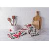 imageDII Christmas Kitchen Towel Set Floral Tea Towels for Baking Cleaning Entertainment ampamp Cooking 18x28 Woodland Holiday 2 PieceHoliday Sprigs