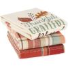 imageDII Fall Basics Kitchen Dishtowel Collection Printed ampamp Plaid Fall Dish Towel Set 18x28 Be Thankful Plaid 2 CountBlessed