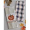 imageDII Fall Basics Kitchen Dishtowel Collection Printed ampamp Plaid Fall Dish Towel Set 18x28 Be Thankful Plaid 2 CountPumpkin Plaid