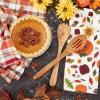 imageDII Fall Basics Kitchen Dishtowel Collection Printed ampamp Plaid Fall Dish Towel Set 18x28 Be Thankful Plaid 2 CountPumpkin Spice