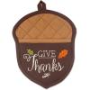 imageDII Fall Kitchen Dcor Collection Dish Towel ampamp Potholder Hostess Gift Set Pumpkin Lady 3 PieceGive Thanks