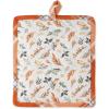imageDII Fall Kitchen Dcor Collection Dish Towel ampamp Potholder Hostess Gift Set Pumpkin Lady 3 PiecePumpkin Lady
