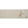 imageDII Fall Table Dcor Embroidered Tabletop for Thanksgiving Dining Table Runner 14x70 White PumpkinScattered Leaves