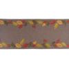 imageDII Fall Table Dcor Embroidered Tabletop for Thanksgiving Dining Table Runner 14x70 White PumpkinShimmering Leaves