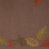 imageDII Fall Table Dcor Embroidered Tabletop for Thanksgiving Dining Table Runner 14x70 White PumpkinShimmering Leaves
