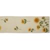imageDII Fall Table Dcor Embroidered Tabletop for Thanksgiving Dining Table Runner 14x70 White PumpkinSunflowers