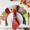 imageDII Fall Table Decorations Thanksgiving Placemat Set 14x19 Embroidered Turkey 4 CountEmbroidered Turkey