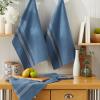 imageDII French Stripe Dishtowels Kitchen Collection 20 x 30 Set of 3 Chambray BlueChambray Blue
