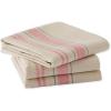 imageDII French Stripe Dishtowels Kitchen Collection 20 x 30 Set of 3 Chambray BlueRed