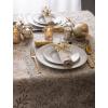 imageDII Holiday Collection Metallic Christmas Gold Holly Leaves 60x104Gold Holly Leaves