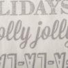 imageDII Holiday Collection Metallic Christmas Gold Holly Leaves 60x104Silver Holiday Collage