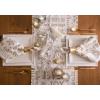 imageDII Holiday Dining Table Linen Metallic Fabric Kitchen Dcor Christmas Tablecloth 60x84 Silver Holiday CollageGold Holiday Collage