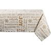 imageDII Holiday Dining Table Linen Metallic Fabric Kitchen Dcor Christmas Tablecloth 60x84 Silver Holiday CollageGold Holiday Collage