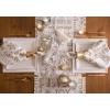 imageDII Holiday Dining Table Linen Metallic Fabric Kitchen Dcor Christmas Tablecloth 60x84 Silver Holiday CollageGold Holiday Collage