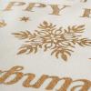 imageDII Holiday Dining Table Linen Metallic Fabric Kitchen Dcor Christmas Tablecloth 60x84 Silver Holiday CollageGold Holiday Collage