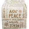imageDII Holiday Dining Table Linen Metallic Fabric Kitchen Dcor Christmas Tablecloth 60x84 Silver Holiday CollageGold Holiday Collage