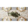 imageDII Holiday Dining Table Linen Metallic Fabric Kitchen Dcor Christmas Tablecloth 60x84 Silver Holiday CollageGold Holly Leaves