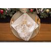 imageDII Holiday Dining Table Linen Metallic Fabric Kitchen Dcor Christmas Tablecloth 60x84 Silver Holiday CollageGold Holly Leaves