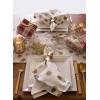 imageDII Holiday Dining Table Linen Metallic Fabric Kitchen Dcor Christmas Tablecloth 60x84 Silver Holiday CollageSilver  Gold Polka Dot Confetti