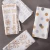 imageDII Holiday Dining Table Linen Metallic Fabric Kitchen Dcor Christmas Tablecloth 60x84 Silver Holiday CollageSilver  Gold Polka Dot Confetti
