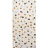 imageDII Holiday Dining Table Linen Metallic Fabric Kitchen Dcor Christmas Tablecloth 60x84 Silver Holiday CollageSilver  Gold Polka Dot Confetti