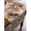 imageDII Holiday Dining Table Linen Metallic Fabric Kitchen Dcor Christmas Tablecloth 60x84 Silver Holiday CollageSilver  Gold Polka Dot Confetti