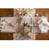 imageDII Holiday Dining Table Linen Metallic Fabric Kitchen Dcor Christmas Tablecloth 60x84 Silver Holiday CollageSilver  Gold Polka Dot Confetti