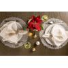 imageDII Holiday Dining Table Linen Sparkle Metallic Kitchen Dcor Table Runner 14x72 Jacquard SnowflakesGold  Silver Snowflakes