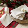 imageDII Holiday Dining Table Linen Sparkle Metallic Kitchen Dcor Table Runner 14x72 Jacquard SnowflakesJacquard Snowflakes
