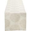 imageDII Holiday Dining Table Linen Sparkle Metallic Kitchen Dcor Table Runner 14x72 Jacquard SnowflakesJacquard Snowflakes