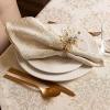 imageDII Holiday Dining Table Linen Sparkle Metallic Kitchen Dcor Table Runner 14x72 Jacquard SnowflakesJacquard Snowflakes