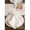 imageDII Holiday Dining Table Linen Sparkle Metallic Kitchen Dcor Table Runner 14x72 Jacquard SnowflakesSilver Metallic Stripe