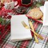 imageDII Holiday Dining Table Linen Sparkle Metallic Kitchen Dcor Table Runner 14x72 Jacquard SnowflakesSilver Metallic Stripe
