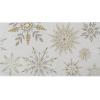 imageDII Holiday Dining Table Linen Sparkle Metallic Kitchen Dcor Table Runner 14x72 Jacquard SnowflakesSnowflakes Print