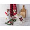 imageDII Holiday Kitchen Towels Embroidered Dish Towel Set 18x28 Cozy Christmas 3 PieceFireside