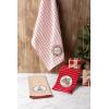 imageDII Holiday Kitchen Towels Embroidered Dish Towel Set 18x28 Cozy Christmas 3 PieceNoel