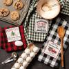 imageDII Holiday Kitchen Towels Embroidered Dish Towel Set 18x28 Cozy Christmas 3 PieceTree Farm