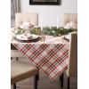 imageDII Jolly Christmas Tree Collection Holiday Table ampamp Kitchen Dcor Tablecloth 60x84 Christmas PlaidChristmas Plaid