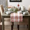 imageDII Jolly Christmas Tree Collection Holiday Table ampamp Kitchen Dcor Tablecloth 60x84 Christmas PlaidChristmas Plaid