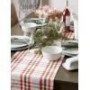 imageDII Jolly Christmas Tree Collection Holiday Table ampamp Kitchen Dcor Tablecloth 60x84 Christmas PlaidChristmas Plaid