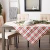 imageDII Jolly Christmas Tree Collection Holiday Table ampamp Kitchen Dcor Tablecloth 60x84 Christmas PlaidChristmas Plaid